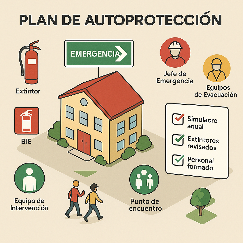 RD 393/2007: Autoprotección básica en centros educativos