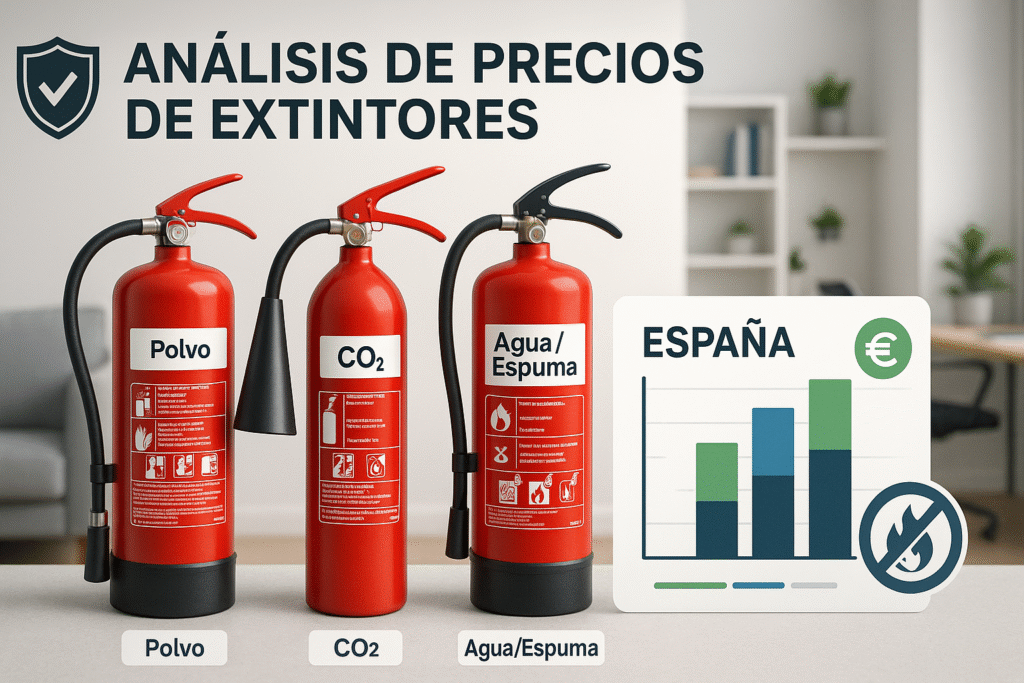 Precios de extintores en España: cómo elegir el mejor para tu hogar