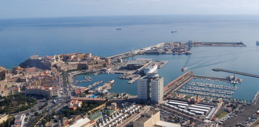 Melilla ampliará su puerto con dos nuevas naves en la explanada Nordeste II