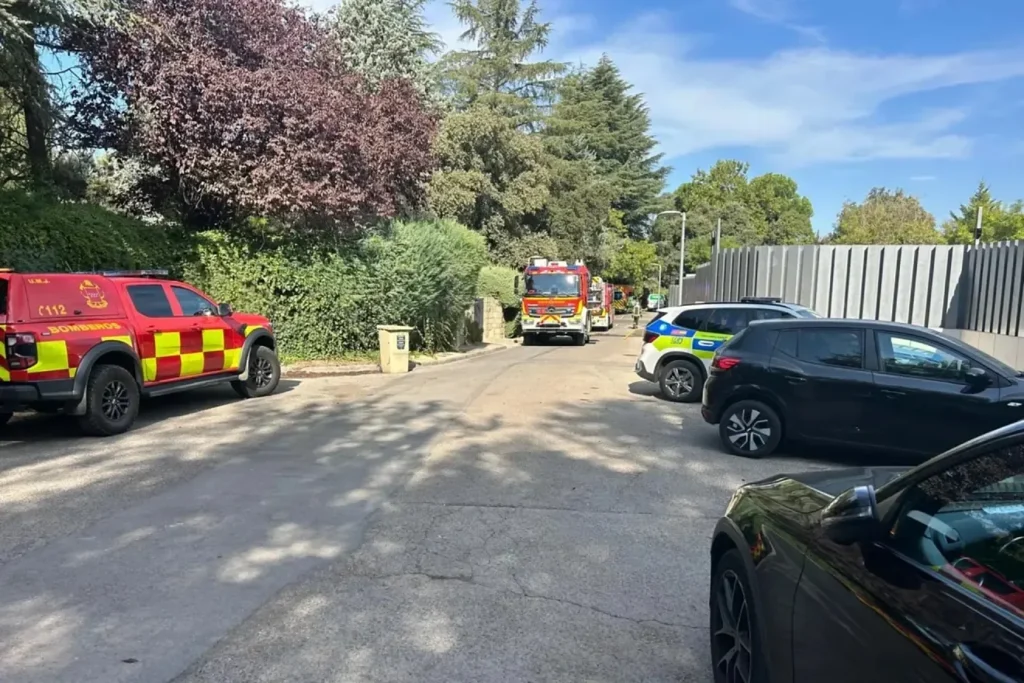 Incendio en la casa de Vinicius Junior: el fuego en La Moraleja que alertó a los bomberos