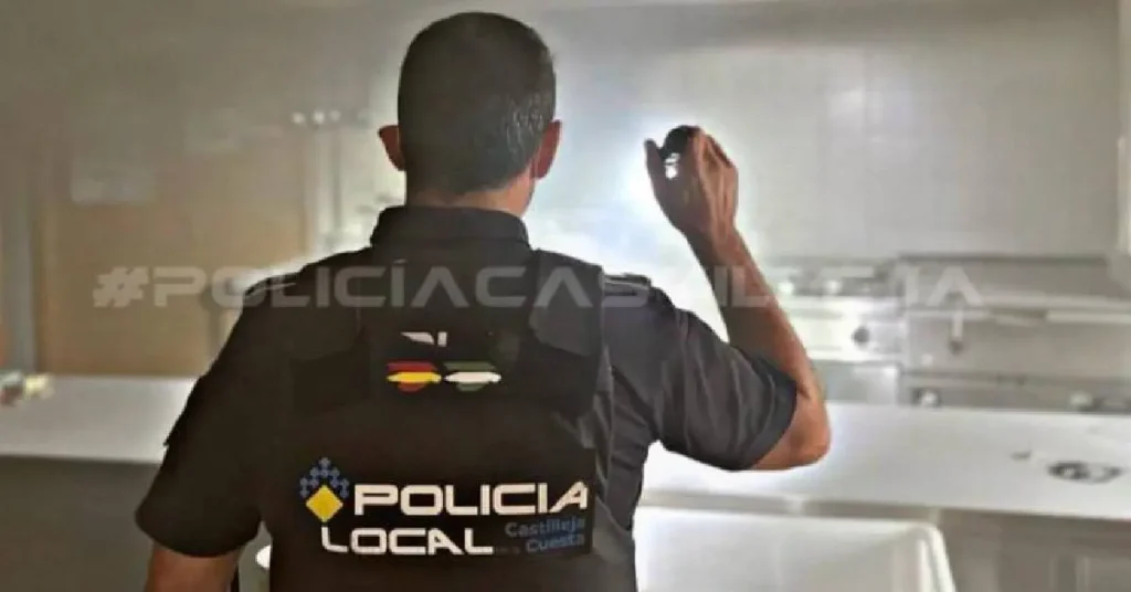 Incendio en un centro de mayores de Castilleja: la cocina queda completamente calcinada