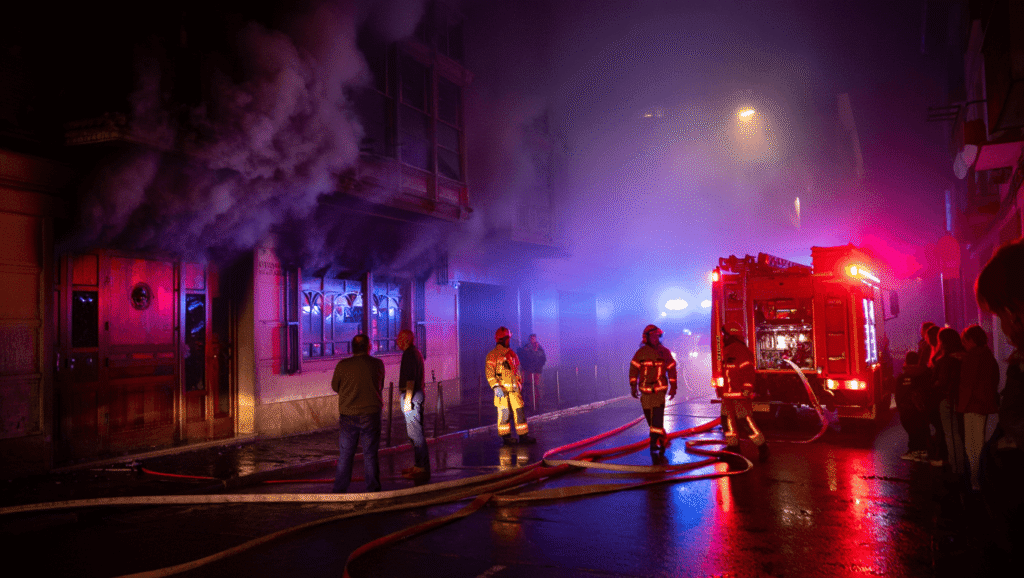 Incendio en el Mesón Los Cántaros de Zaragoza: la rápida actuación evitó daños mayores