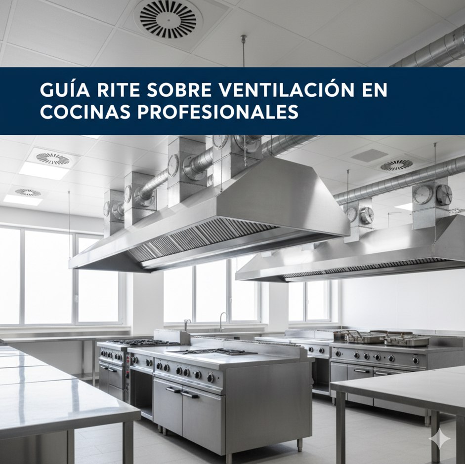 Qué dice el RITE sobre ventilación en cocinas