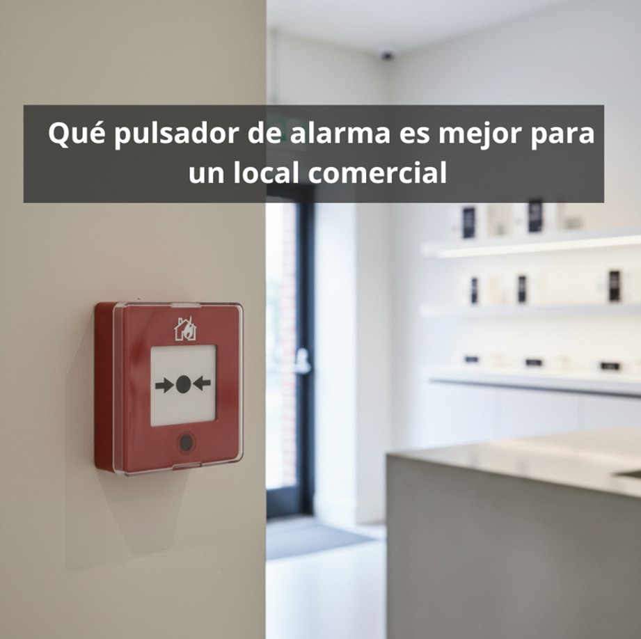 Qué pulsador de alarma es mejor para un local comercial seguro: Guía técnica para elegir el dispositivo más fiable.