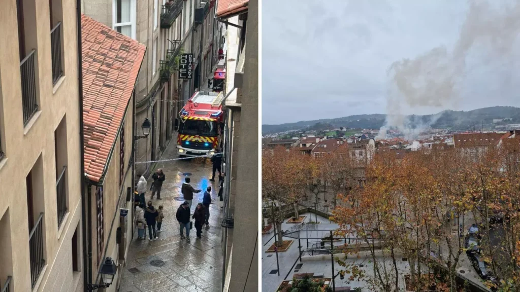 Incidente urbano en el corazón histórico de Ourense y su impacto en la seguridad hostelera. Contexto general del suceso y respuesta inmediata.