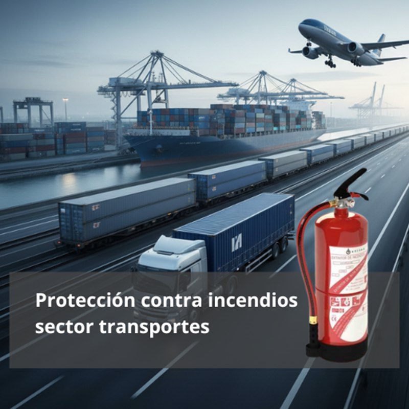 Protección contra incendios para el sector transporte. La seguridad como inversión estratégica.