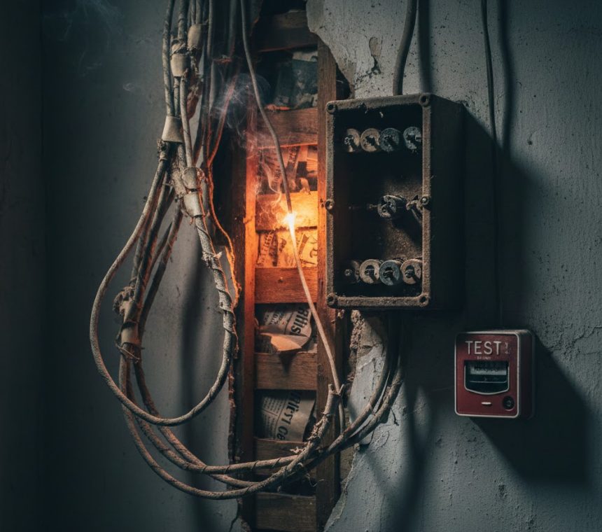 Las instalaciones eléctricas defectuosas: el riesgo de incendio que ya afecta a miles de familias. Un peligro oculto que exige atención inmediata.