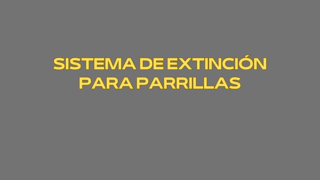 sistema de extinción específico y probado se convierte en una decisión estratégica