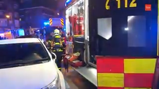 Fuego en Majadahonda: una vivienda arrasada y tres heridos leves