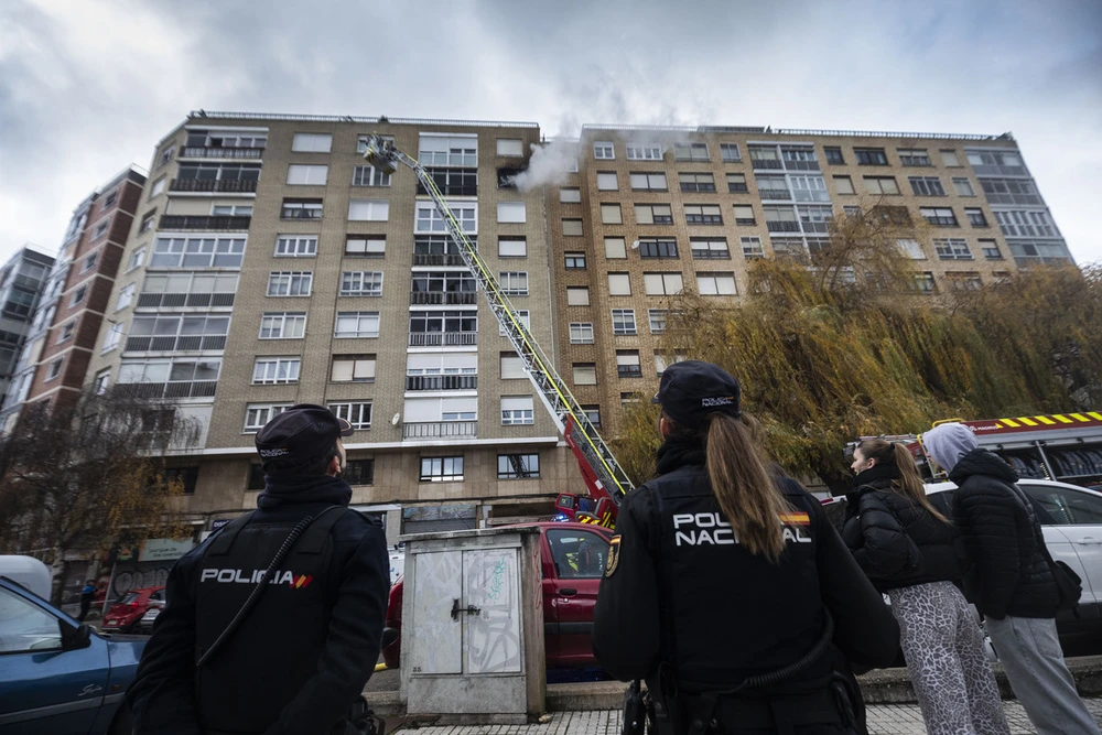 Un fuego en una cocina de Albacete moviliza a los equipos de emergencia: cuatro afectados