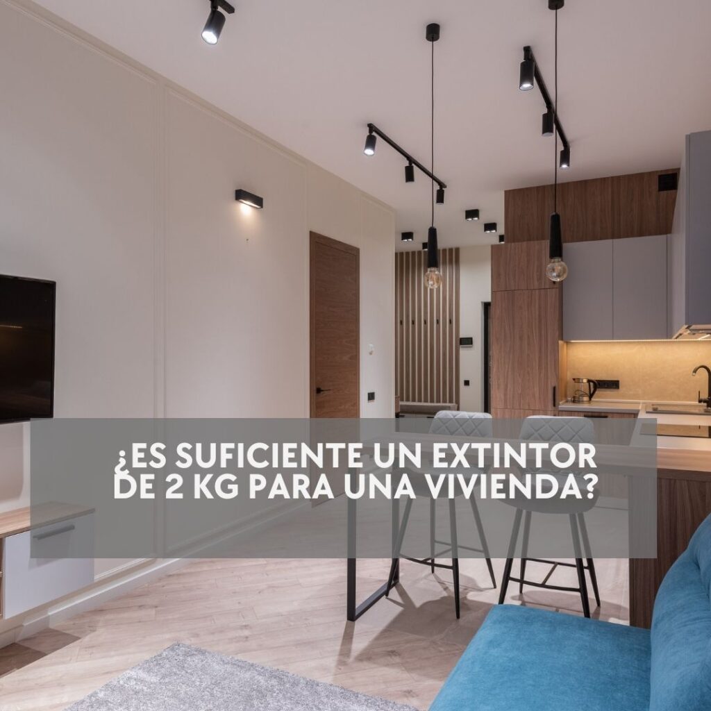 ¿Es suficiente un extintor de 2 kg para una vivienda? Protección contra incendios domésticos: criterios técnicos y decisión correcta.