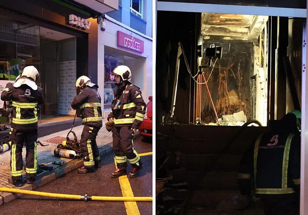 Incendio en un edificio residencial de Avilés obliga a evacuar a decenas de vecinos tras arder el cuadro eléctrico. Desalojo urgente