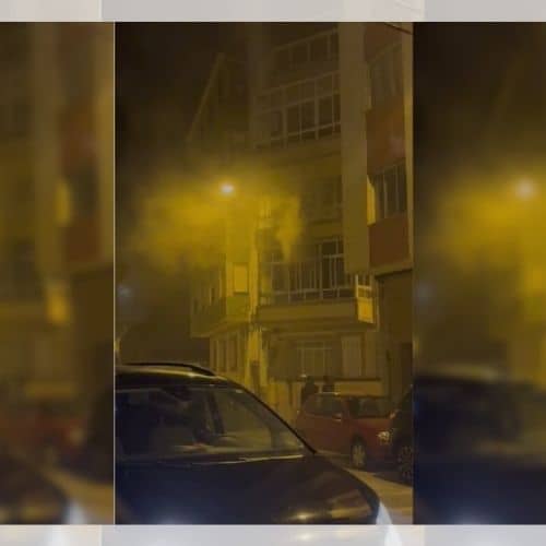 Susto en la Rúa Doutor Balanzá: incendio en una cocina sorprende a la comunidad