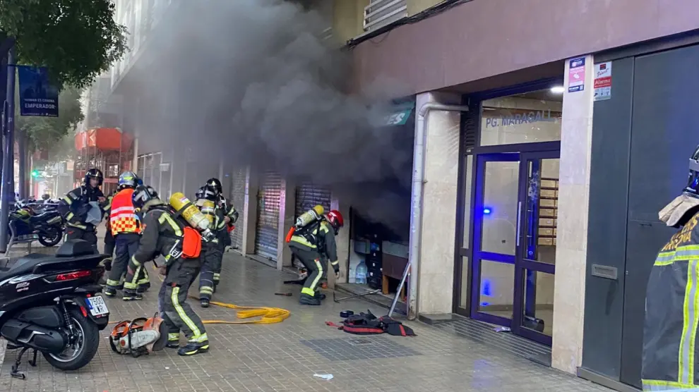 Incendio en frutería de Barcelona: causas, rápida actuación y claves de prevención en locales comerciales. Un incendio controlado