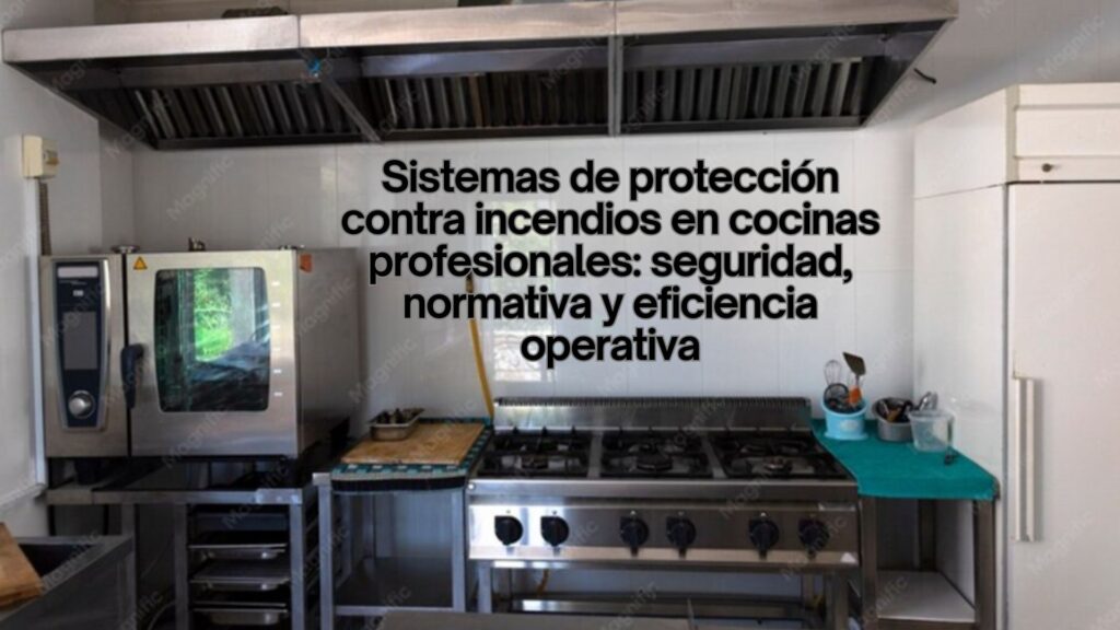 Sistemas de protección contra incendios en cocinas profesionales: seguridad, normativa y eficiencia operativa