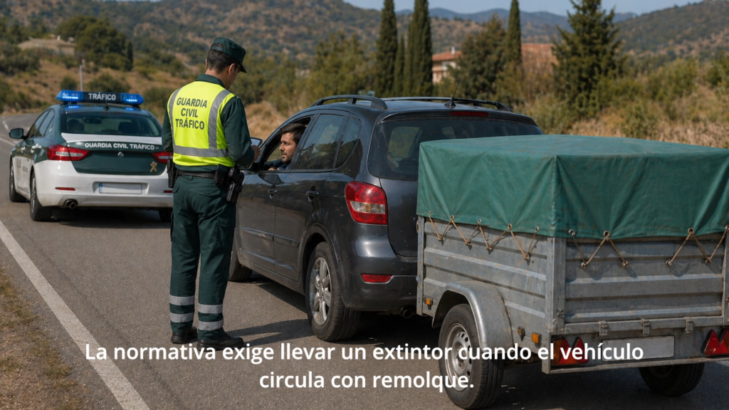 Multa de 200 euros por llevar remolque sin cumplir un requisito clave que muchos desconocen. La sanción que sorprende