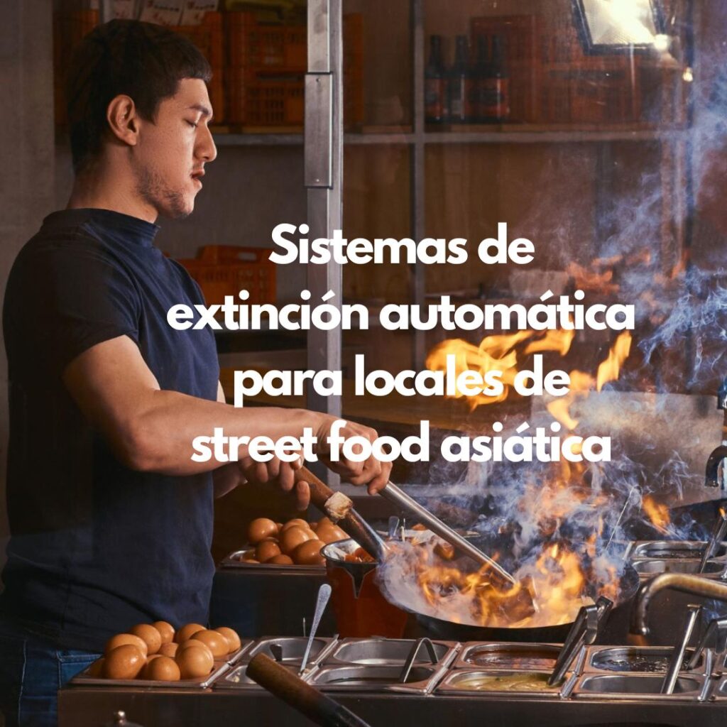 locales de street food asiática