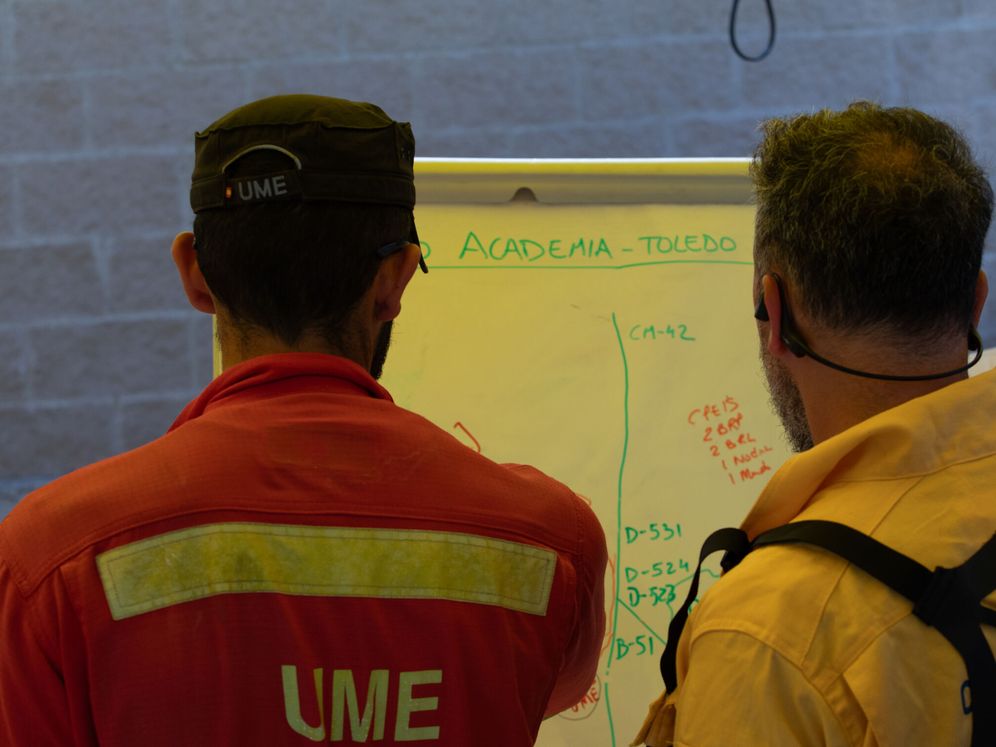 Las llamas en la Academia de Infantería de Toledo quedan extinguidas tras afectar 200 hectáreas