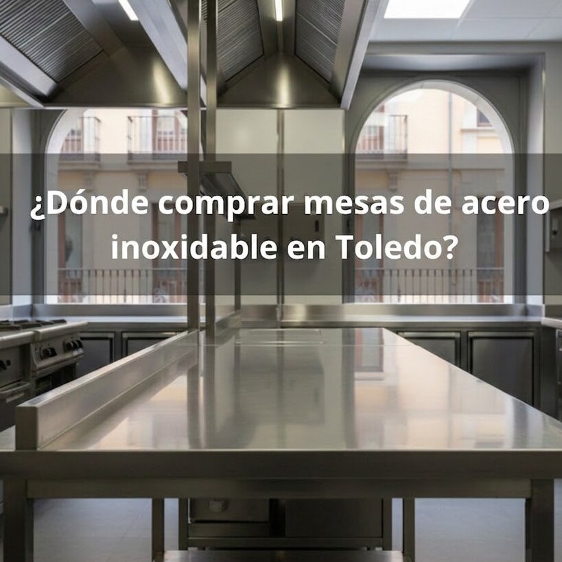 Dónde comprar mesas de acero en toledo