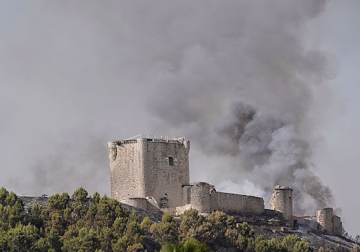 Incendio en el entorno del castillo de Íscar: la seguridad de los espacios históricos vuelve al primer plano
