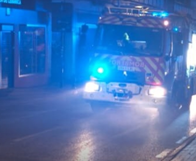 Grave incendio en un restaurante de comida árabe en Alcorcón