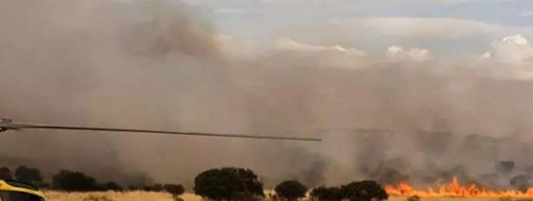 ÚLTIMA HORA | Controlado el avance del incendio en Villagarcía de la Torre